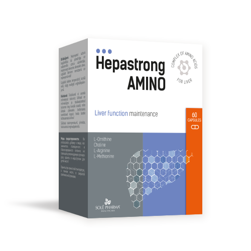 Toidulisandi Hepastrong Amino pakend