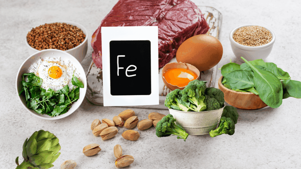 Aneemia-rauarikkad toidud