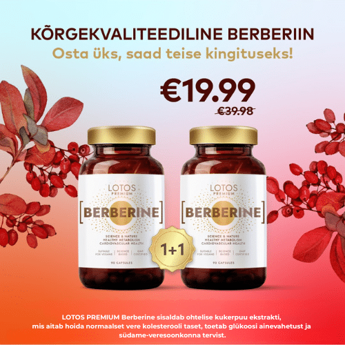 Lotos Premium Berberine 1+1 pakkumine